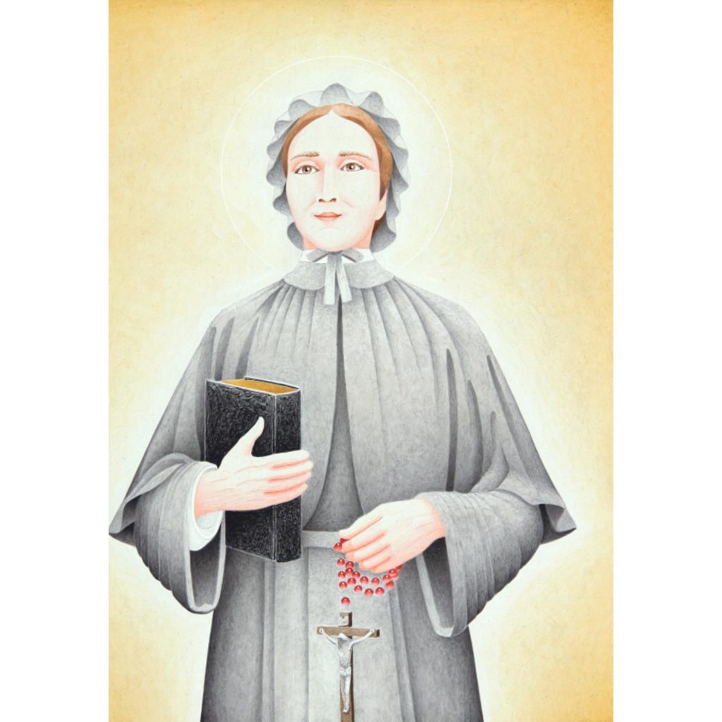 St. Elizabeth Seton Giclee Prin Seton Shrine