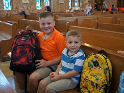 Backpack Blessing