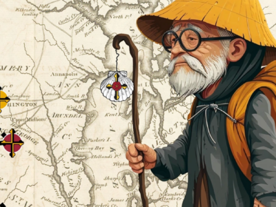 The Camino of Maryland Arrives at The Seton Shrine